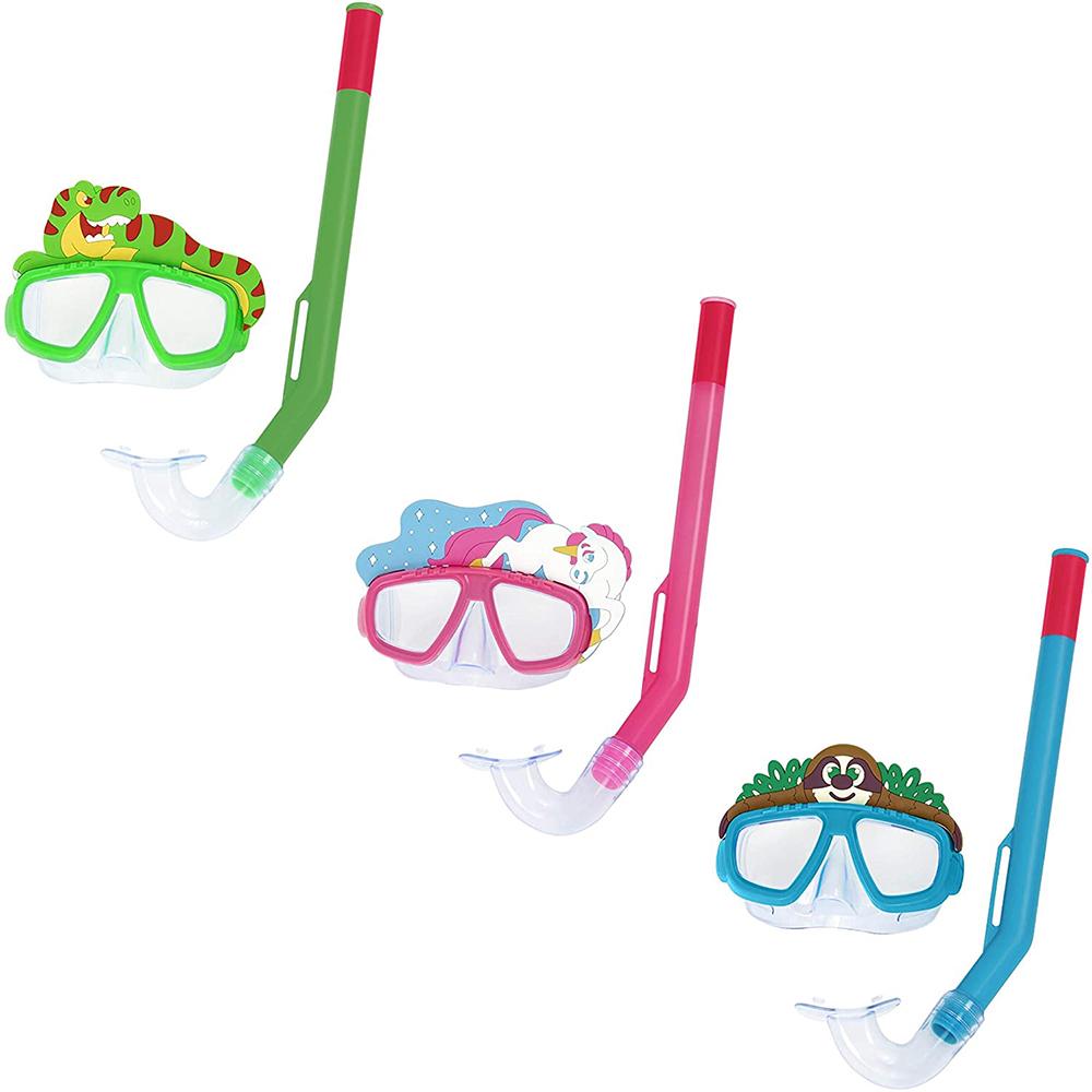 ⇒ Comprar Mascara buceo con snorkel bestway plastico lil animal 24059 ▷ Más  de 200 tiendas ✔️